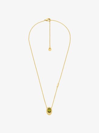 Michael Kors Cubic Zirconia Pendant Necklace