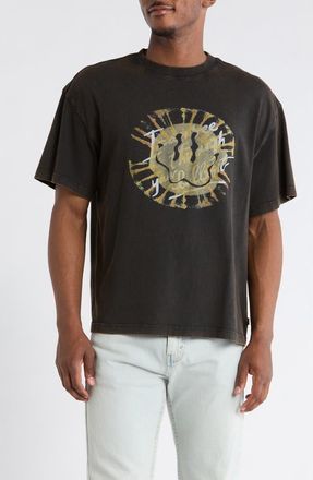 Honor The Gift I Can See Through Your Bullsh*t Crewneck Tee in Black at Nordstrom, Size Xx-Large