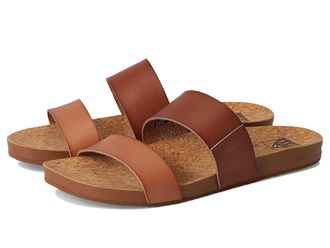 Reef Cushion Vista Womens Sandals Espresso Duo : 9.5 B - Medium, Faux Leather