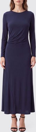 Liviana Conti Slim Fit Long-Sleeved Jersey Midi Sheath Dress