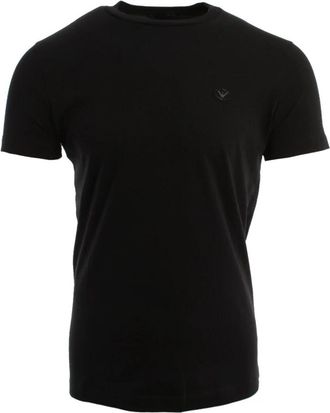 Armani Essential T-shirt - Heren - T-shirts - Zwart - L - Katoen - Tops