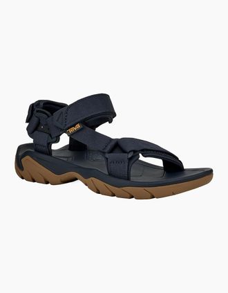 Teva Mens Teva Mens Terra FI 5 Universal Walking Sandals - Navy - Size: 12