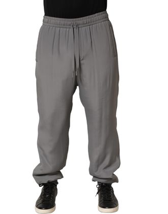 Dolce & Gabbana Cotton Joggers - Gray