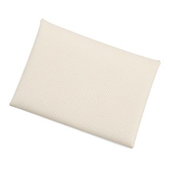 Herm&egrave;s Jaune Epsom Leather Coin Purse/Coin Case (Pre-Owned)