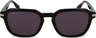 Lacoste Occhiali da sole The Line squadrati - Nero