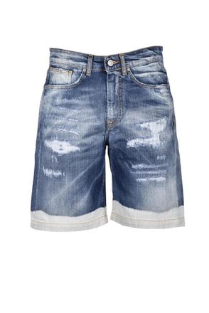 Takeshy Kurosawa Denim Bermuda Shorts - Denim