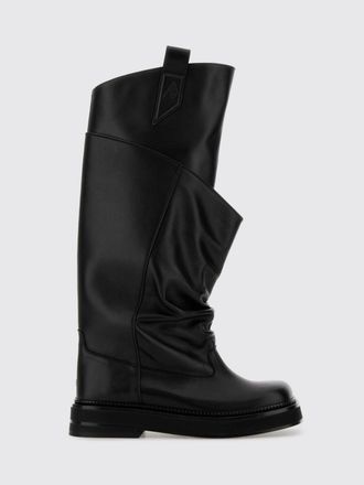 The Attico Stivale Robin The Attico in pelle drappeggiata