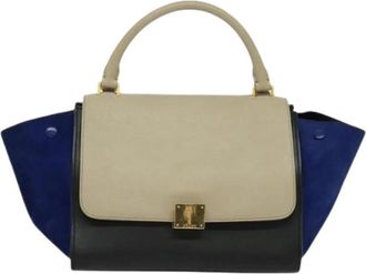 Celine Pre-owned Vintage Leren Handtas - Dames - Vintage Handtas - Veelkleurig - ONE Size - Leer - Vintage