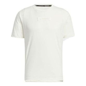 adidas Terrex Utilitarian Unisex T-Shirts white HE5250