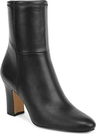Franco Sarto Flexa Jael Demi Block Heel Bootie in Black at Nordstrom, Size 8.5