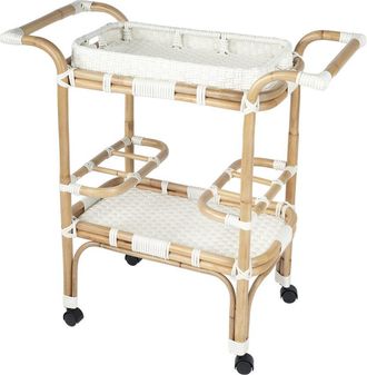 Butler Butler Specialty Company Selena Rattan Bar Cart