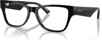 Jimmy Choo London 54mm Rectangle optical glasses in Black at Nordstrom