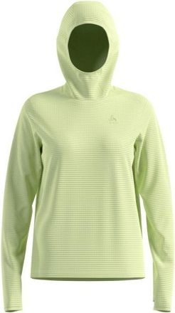 Odlo Mid Layer Hoody Essential Thermal Laufshirt für Damen | grün