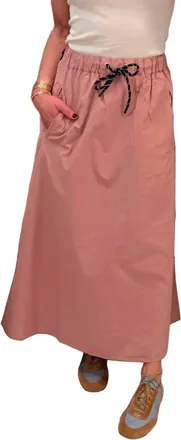 Hod Dolly Unie Maxi Skirt In Mauve