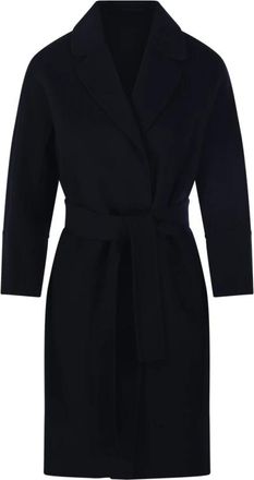 Max Mara Arona Jas - Dames - Jas met riem - Blauw - XS - Jassen