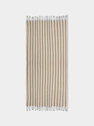 Mizar & Alcor Sapphire Handwoven Linen and Cotton Towels (Set of 2)