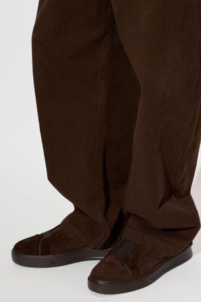 Fabi Suede Sports Shoes, Mens, Brown