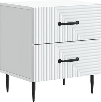vidaXL Armario De Noche 43 X 34,5 X 47,5 Cm Madera De Ingenier&iacute;a Vidaxl