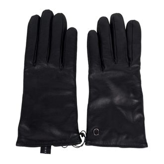 Orciani Classic Nappa Gloves - female - Orciani - Gloves - Black - 7 IN - Accessories