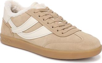 Vince Oasis Genuine Shearling Lined Sneaker in Sand Trail at Nordstrom, Size 7.5