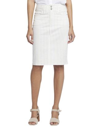 NYDJ Nydj Petite Beach Cruise Stripe Skirt