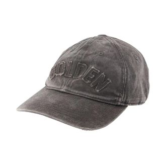 Golden Goose Journey Cap - unisex - Petten - Grijs - ONE Size - Katoen - Accessoires