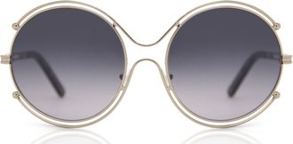 Chloé CE 122S Isidora 744 Womens Sunglasses Gold Size 59
