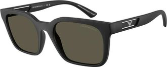 Emporio Armani Ea4269 Zonnebril - Heren - Accessoires - Zwart - Maat: 54 MM Polyamide