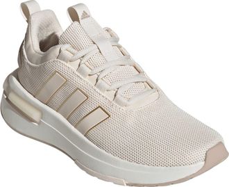 adidas Racer TR23 Sneaker in White/White/Taupe at Nordstrom Rack, Size 10.5