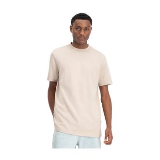 Law Of The Sea Basis T-shirt Korte Mouw Outcrop - Heren - Tops - Beige - Maat: M Katoen