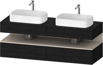 Duravit Qatego Consola Mueble Bajo Lavabo, 2 Extensiones, 2 - Duravit