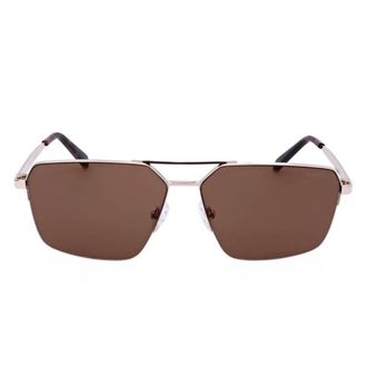 Guess Brown Navigator Mens Sunglasses GF00043 32E 59