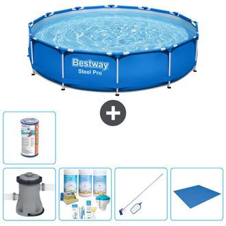 Bestway Piscina Bestway Steel Pro Redonda - 366x76 Cm - 8-piezas S22104