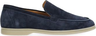 Berwick 1707 Blue Suede Leather Loafers