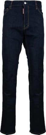 Dsquared2 Straight Jeans - Heren - Regular Fit Jeans - Blauw - S - Katoen - Jeans