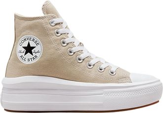 Converse Chuck Taylor All Star Move Platform High-Top Sneakers in Beach Stone Women Platform High-Top