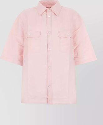 Willy Chavarria polyester shirt