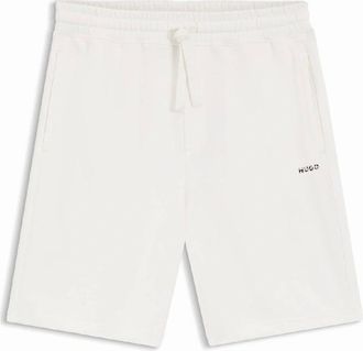HUGO BOSS Mens Dayono Relaxed-Fit Shorts - White - Size: 32/30/31