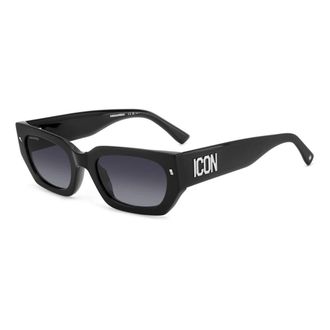 Dsquared2 Sunglasses, unisex, Black, 53 MM, Premium Icon Sunglasses - Authentic Style