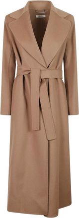 Max Mara Abrigo envolvente Poldo - Coats - Mujer - Marr&oacute;n - 3XS
