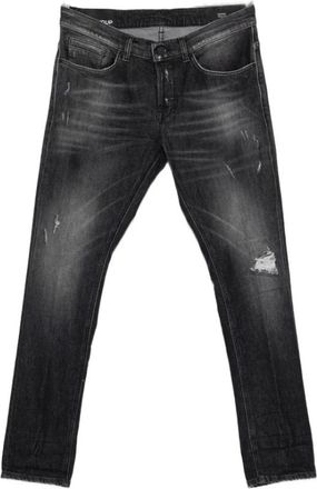 Dondup George Skinny Jeans - Heren - Skinny Jeans - Zwart - W32 - Katoen - Jeans