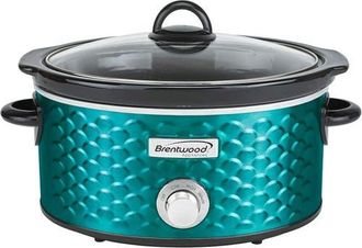 Brentwood Slow Cooker Scallop Pattern in Blue at Nordstrom