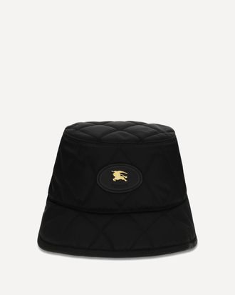 Burberry Cappello a Secchiello trapuntato Horseshoe Man M