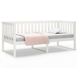 Berkfield Home Day Bed White 90x190 cm Solid Wood Pine