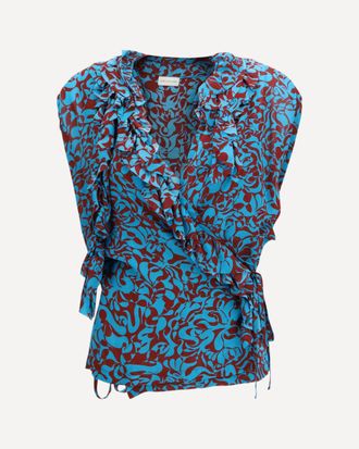Dries Van Noten Blusa in cotone stampato Woman 38