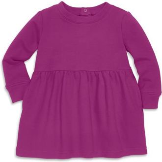 primary Baby Cozy Pocket Dress in Boysenberry at Nordstrom, Size 12-18M