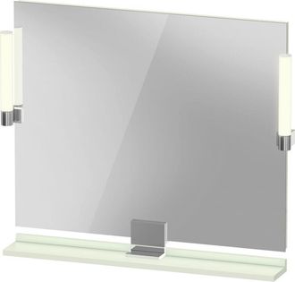 Duravit Duravit - Espejo Sivida, Cromo, 850x36x650mm, Luz Superior