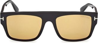 Tom Ford Sunglasses Ft0907 01 E Dunning 02 Black/Yellow Unisex