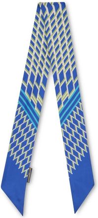 Moorer Foulard - Dames - Sjaals - Blauw - ONE Size - Accessoires