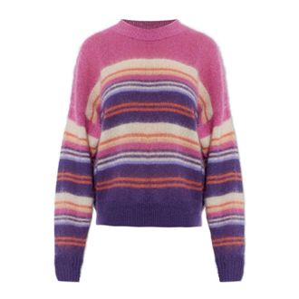 Isabel Marant Round-neck Knitwear, female, Multicolor, Size: XS Drussell Sweater